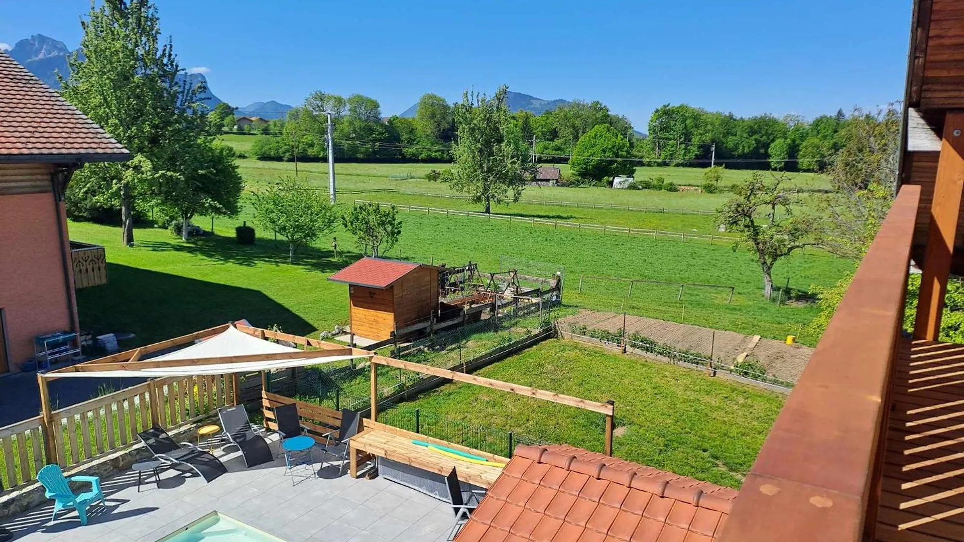 *** 게스트하우스 Maison D'Hotes Des Bassins D'Oche Saint-Paul-en-Chablais 프랑스